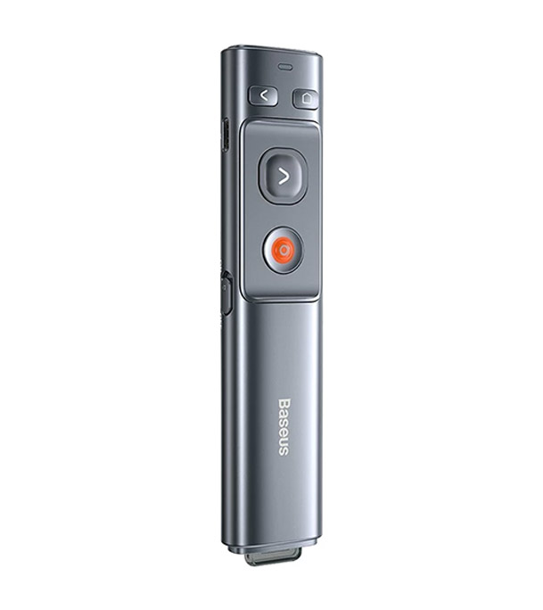 Buy Baseus Orange Dot Red laser Wireless Grey Presenter Online