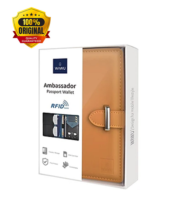Buy WiWU Ambassador Passport Wallet for Cards Papers Airline Tickets at Best Price in Bangladesh