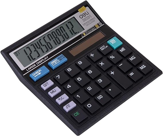 Picture of Deli	E39231 Desktop Calculator(Black)