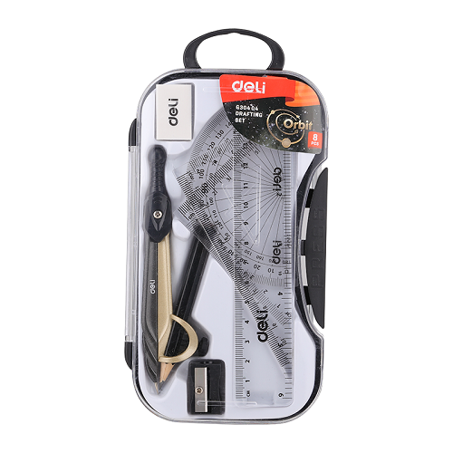 Picture of Deli EG30404 Drafting Set Compass(Asst.)